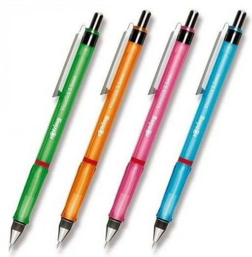 Rotring Tikky 0.7 mm Min Silgi 3 lü Lila Okul Seti