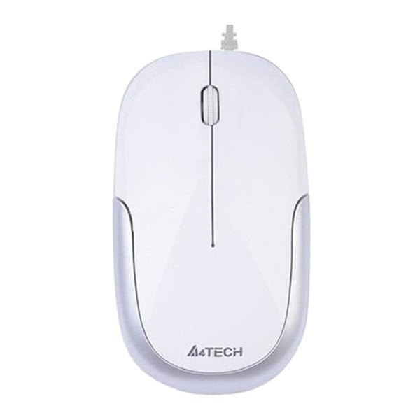 A4 Tech D-110-2 Beyaz-Gümüş Kablolu Usb Klavye