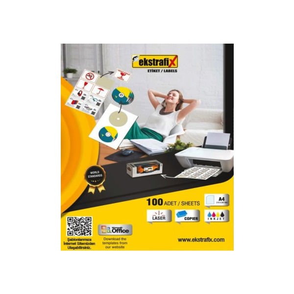Ekstrafix Dl-013 80x120 Mm Dekoratif Etiket