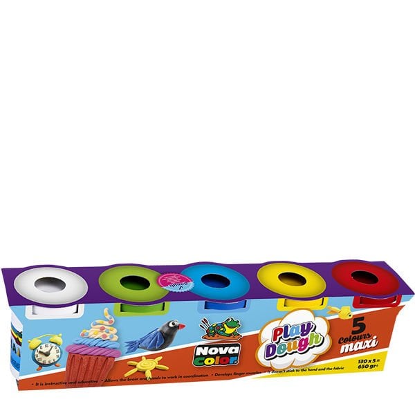 Nova Color NC-4106 5 li Maxi Oyun Hamuru