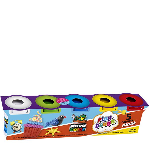 Nova Color NC-4106 5 li Maxi Oyun Hamuru