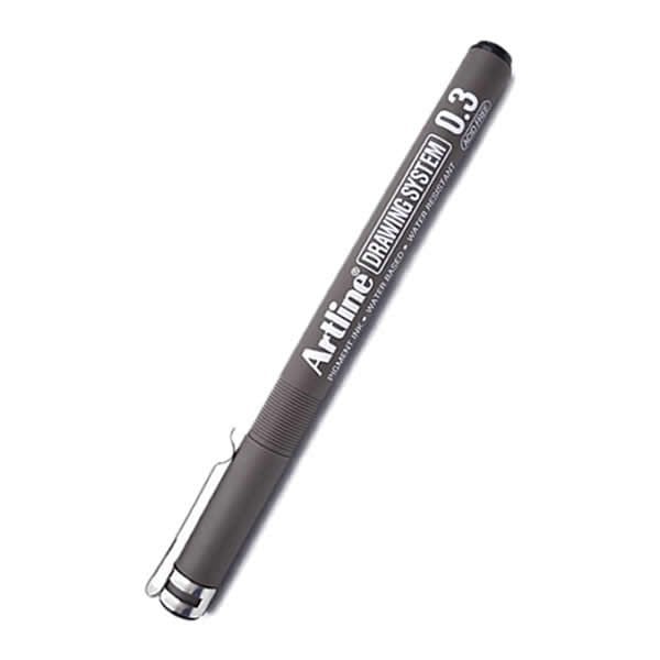 Artline 0,3 mm Siyah Çizim Kalemi