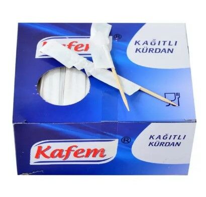 Kafem 500 lü Kağıtlı Kürdan