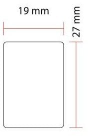 TANEX OFC-112 10 ADET BEYAZ OFİS ETİKETİ