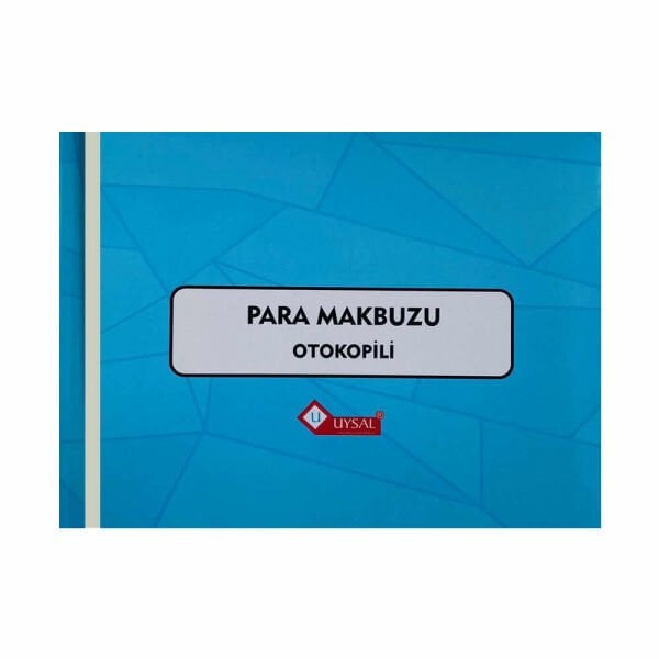 Uysal 2x50 2 Nüsha Otokopili Para Makbuzu