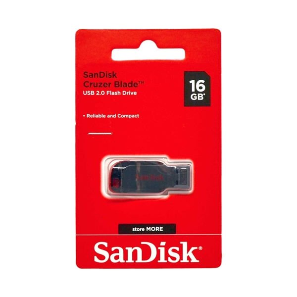Sandisk SDCZ-50-016G-B35 Cruzer Blade 16 GB Usb 2.0 Bellek