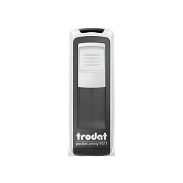 Trodat 9511 38x14 mm Beyaz Gövdeli Kişisel Küçük Boy Kaşe Boş Kaşe