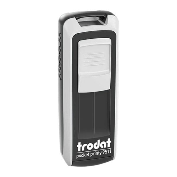 Trodat 9511 38x14 mm Beyaz Gövdeli Kişisel Küçük Boy Kaşe Boş Kaşe