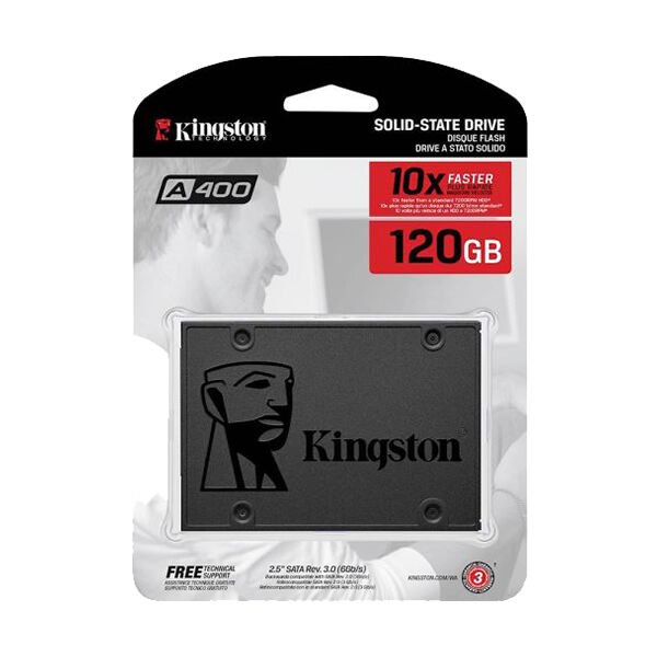 Kingston 120 GB A400 Sata3 500/320Mb/S Sa400 Ssd