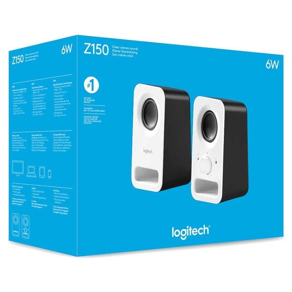 Logitech 980-000815 Z150 1+1 Snow Beyaz Hoparlör