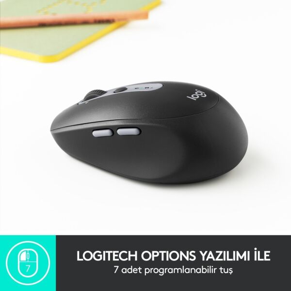 Logitech 910-005199 M590 Silent Kırmızı Kablosuz Mouse