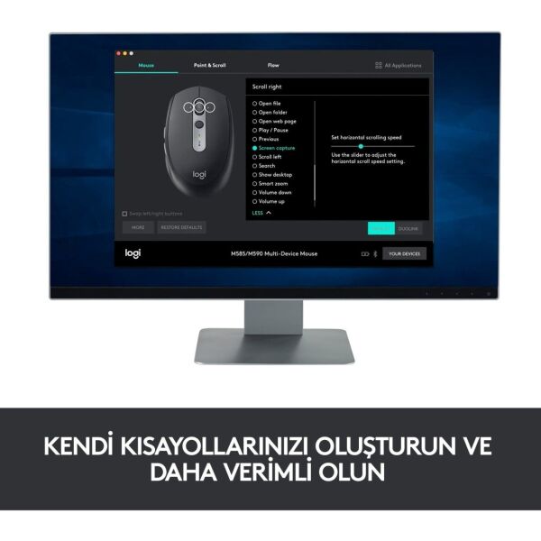 Logitech 910-005199 M590 Silent Kırmızı Kablosuz Mouse