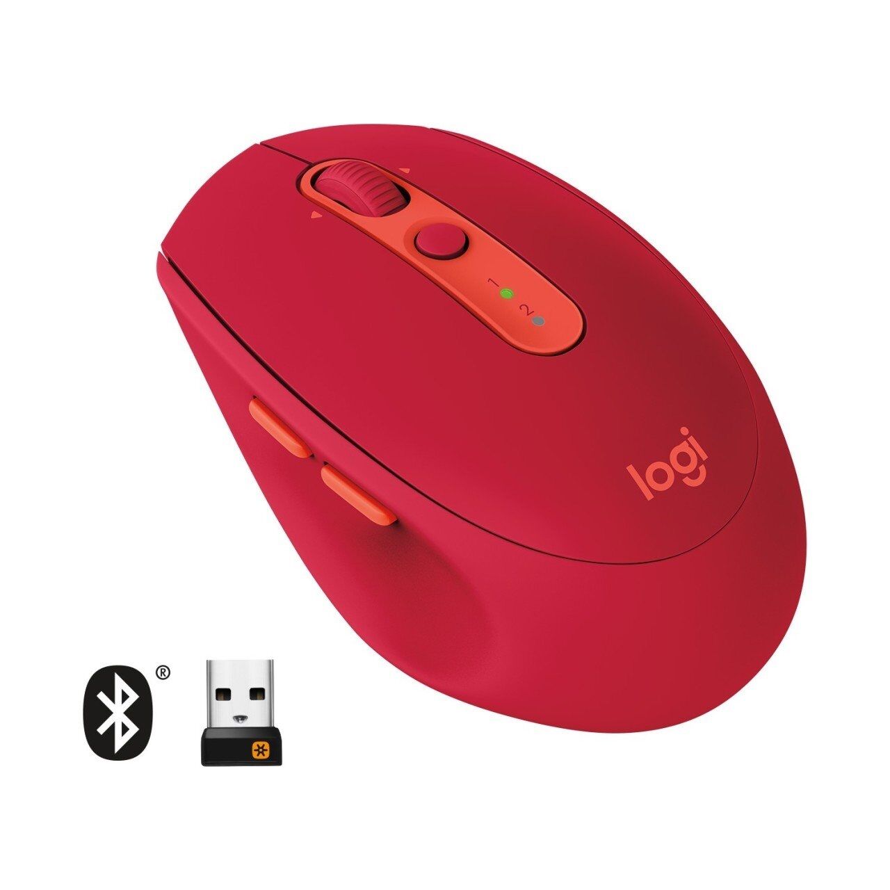Logitech 910-005199 M590 Silent Kırmızı Kablosuz Mouse