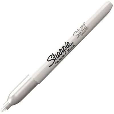 Sharpie 1849112 Metalik Gümüş Markör Kalem