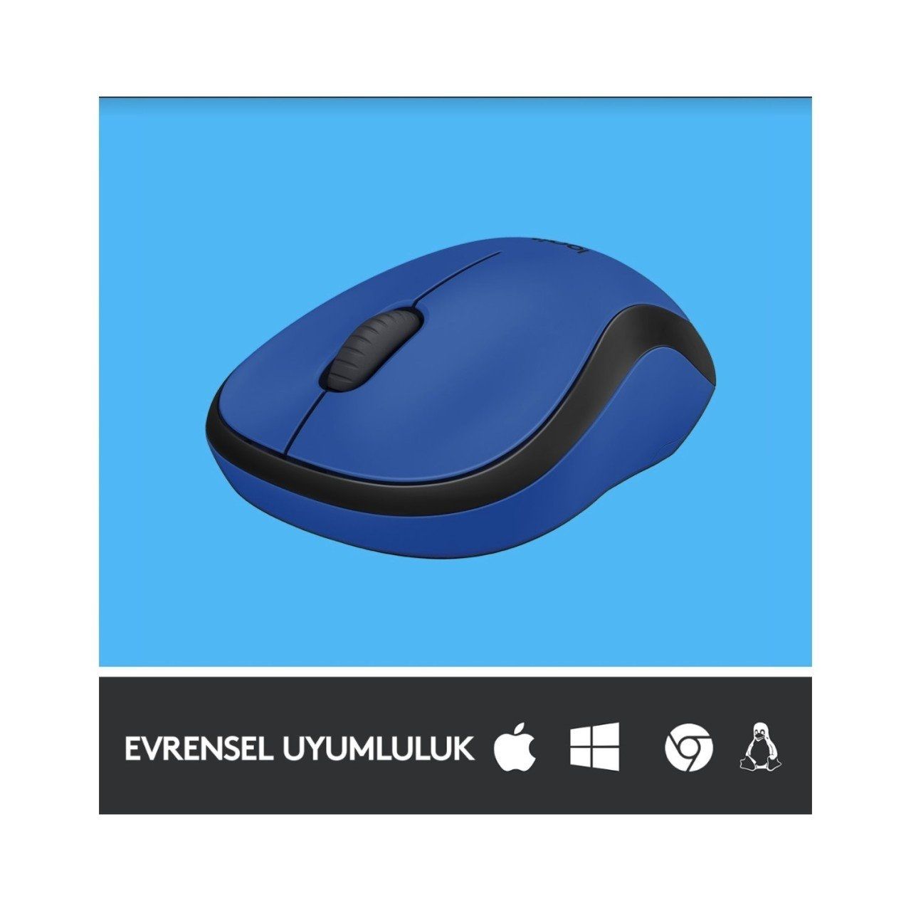 LOGİTECH 910-004879 SİLENT MAVİ KABLOSUZ MOUSE