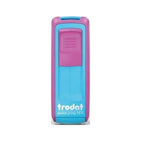 Trodat 9511 38x14 mm Pembe Gövdeli Kişisel Küçük Boy Kaşe Boş Kaşe