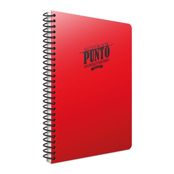 Gıpta Punto A4 40 Yaprak Çizgili Spiralli Pp Kapaklı Defter