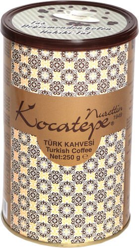 KOCATEPE 250 GR TENEKE KUTU TÜRK KAHVESİ