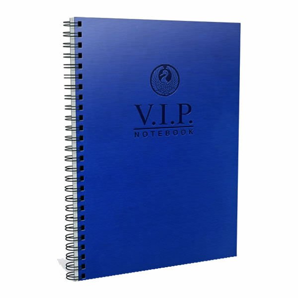Gıpta Vip 17x24 140 Yaprak Çizgili Spiralli Deri Kapaklı Defter