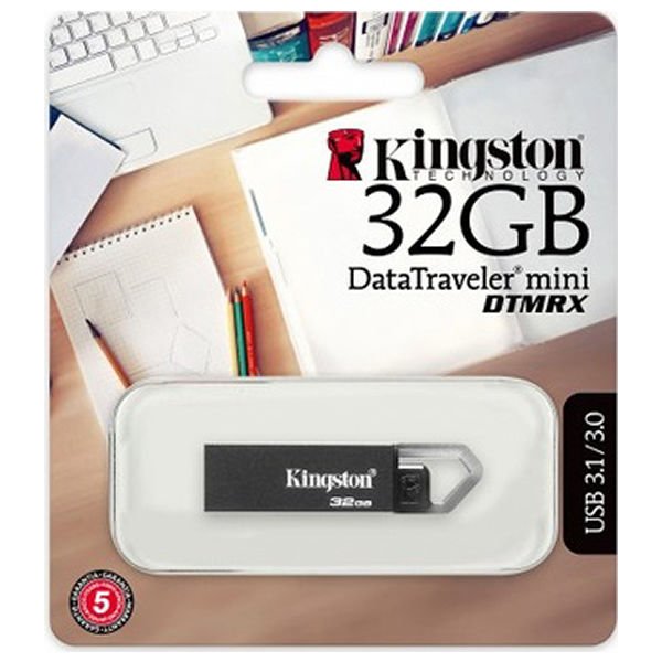 Kingston 32 GB DTMiniRx Usb 3.1 Usb Flash Bellek