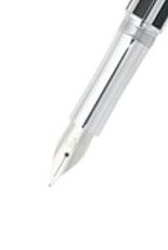 SHEAFFER 9233-0 INTENSİTY ÇİZGİLİ SİYAH M UÇ DOLMA KALEM