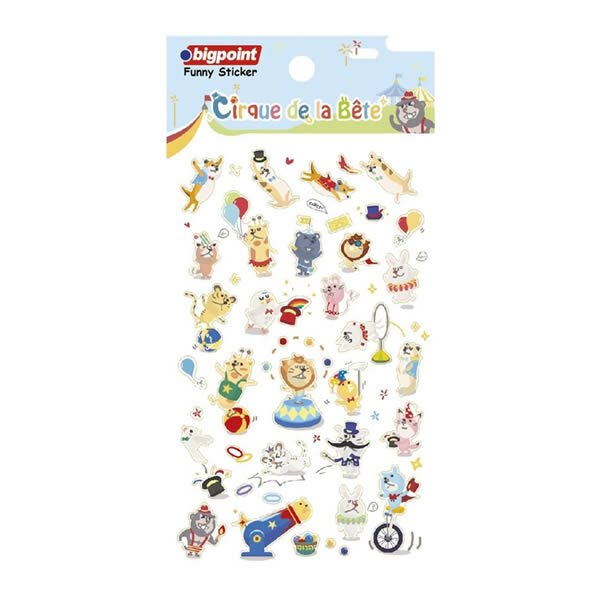 Bigpoint BP850-83 Sirk Hayvanları Sticker