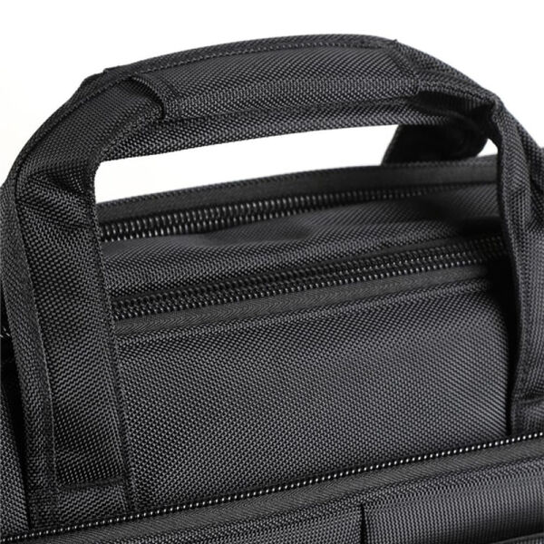 ÇÇS 71386 Omuz Askılı Çift Bölme Siyah Evrak Ve Laptop Çantası
