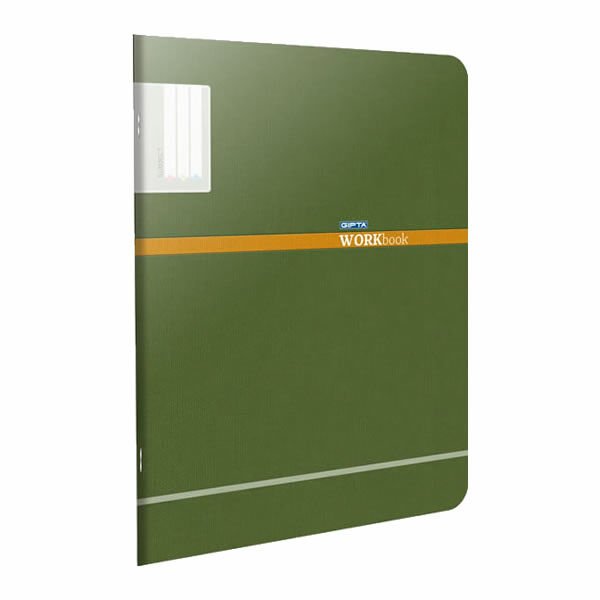 Gıpta Workbook A4 80 Yaprak Çizgili Tel Dikişli Plastik Kapaklı Defter