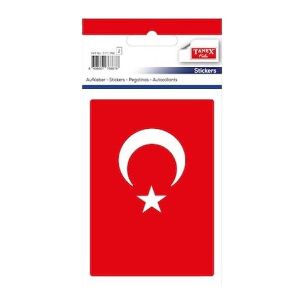 Tanex STC-266 2 li Bayrak Etiketi