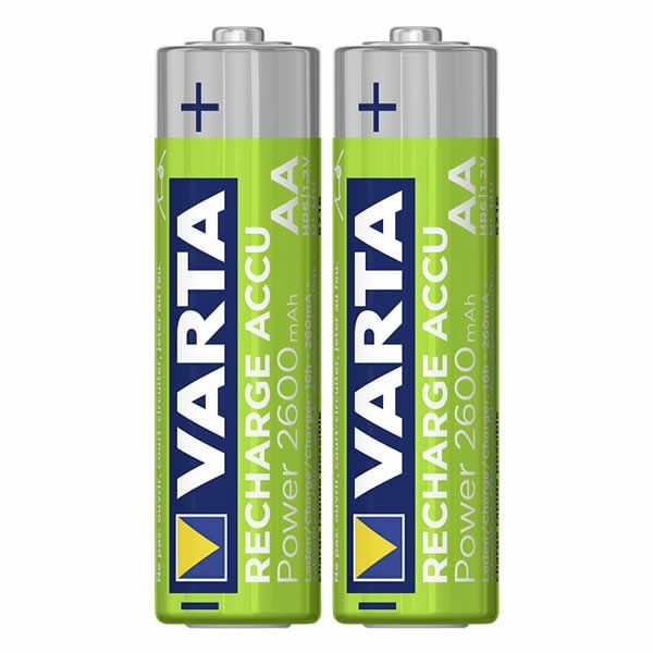 VARTA AA 2 Lİ 2600 MAH ŞARJLI READY TO USE ACCU PİL