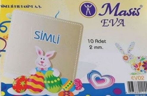 Masis EV02Y A4 10 lu Simli Yapışkanlı Eva