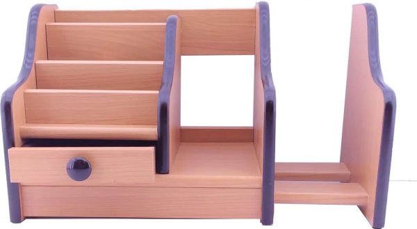 Hector Msk0704 Ahşap Masa Kalemliği