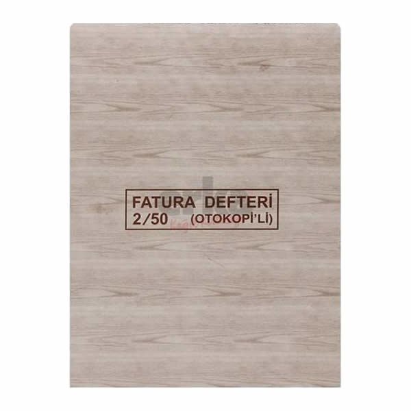 Turkuaz 2/50 Otokopili Fatura