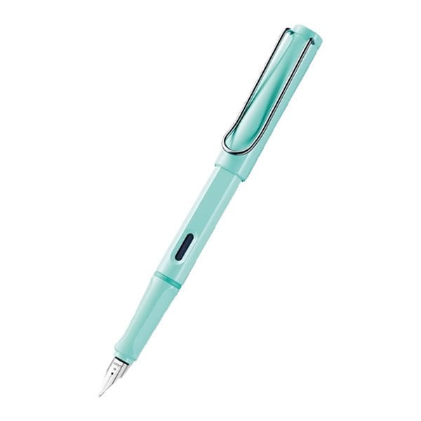Lamy 36LB Safari Metal Klipsli M Uç Pastel Mavi Dolma Kalem