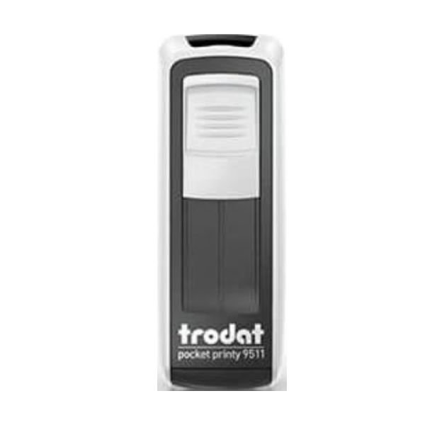 Trodat 9511 38x14 mm Gümüş Gövdeli Kişisel Küçük Boy Kaşe Boş Kaşe