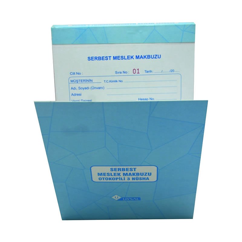 Uysal 3 Nüsha Otokopili Serbest Meslek Makbuzu
