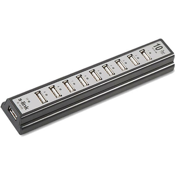 S-LİNK SL-U110 10 PORT USB 2.0 ADAPTÖRÜ
