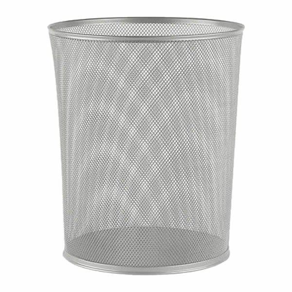 Globox 6265 Gümüş Metal Çöp Kovası