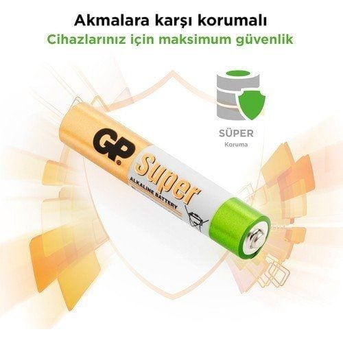 Gp 25A AAAA İncenin İncesi Pil