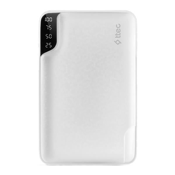 Ttec 10.000mAh Taşınabilir Şarj Aleti Beyaz Powerbank