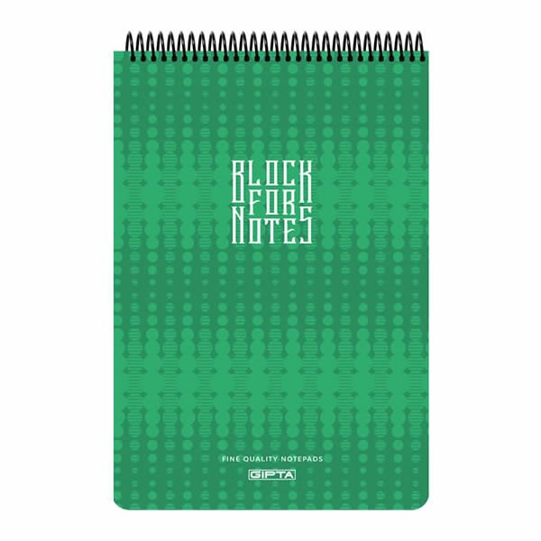 Gıpta Block For Notes A6 100 Yaprak Kareli Spiralli Defter