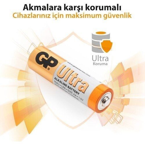 Gp Gp15AU-U4 4 lü Ultra Alkalin Kalem Pil