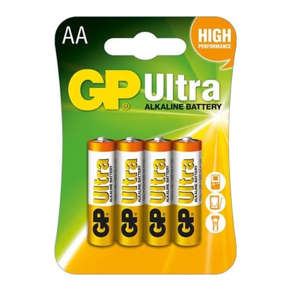 Gp Gp15AU-U4 4 lü Ultra Alkalin Kalem Pil