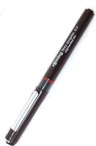 Rotring Tikky 0.3 mm Grafik Kalemi