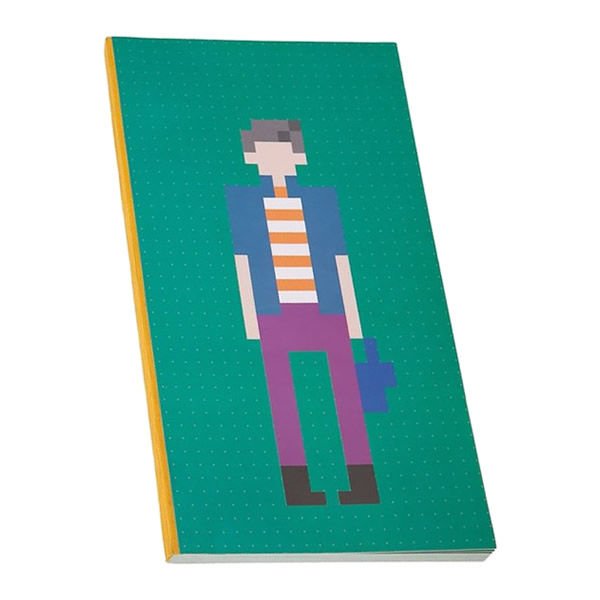 Tosbaa Fancy 11,4x20,4 İzotipler Serisi Çizgisiz Defter