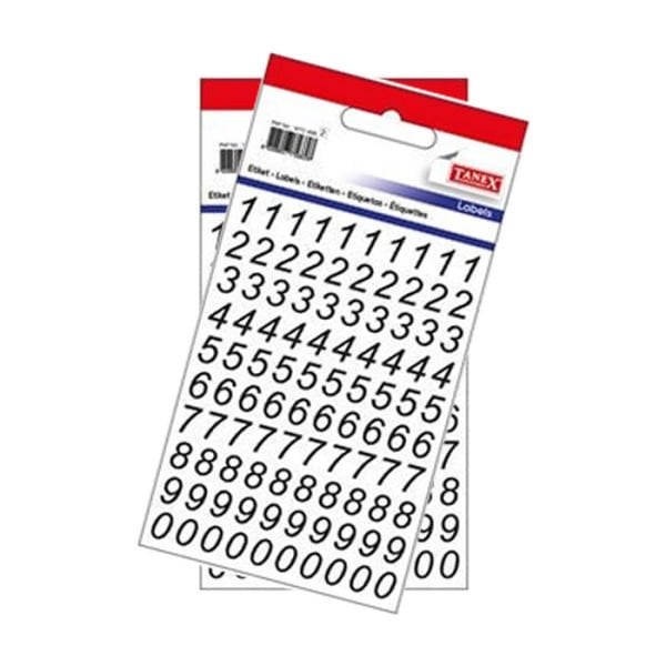 Tanex STC-405 2 li Şeffaf Rakam Etiketi