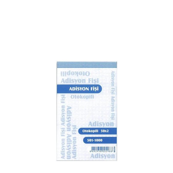 Özkan G0215 2 Nüsha Numaralı Otokopili Adisyon Fişi