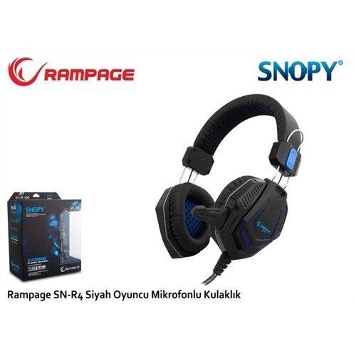 Snopy SN-R4 Siyah Gaming Headset Mikrofonlu Kulaklık