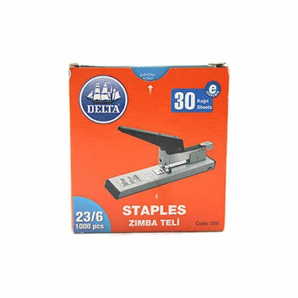 Delta 250 23/6 Kağıt Ciltleme Zımba Teli