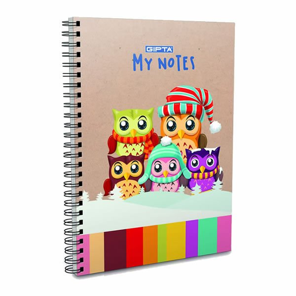 Gıpta X Notes A6 80 Yaprak Çizgili Spiralli Karton Kapaklı Defter